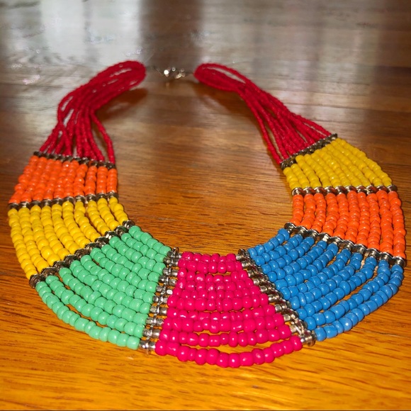 π Beaded Collar